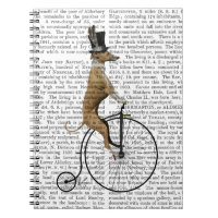Greyhound sur Black Penny Farthing Bike