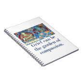 Carnet Grief Peut Être Le Jardin - Citation Compassion (Côté Droit)