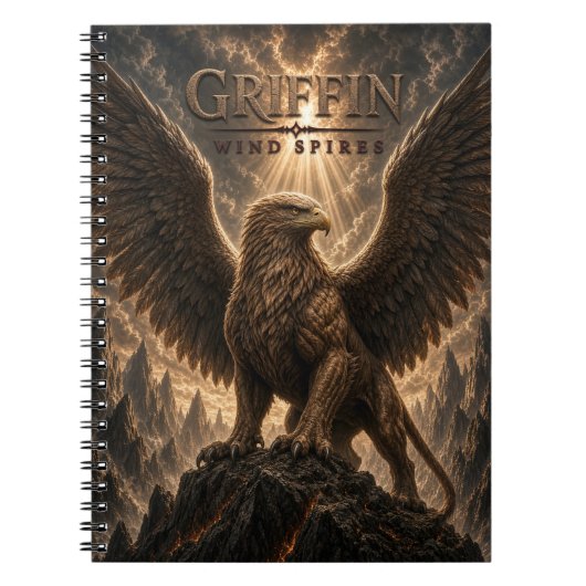 Carnet Griffin Wind Spires Dark Cinema (Devant)