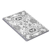 Carnet Griffonnage de carré de fleur (Côté Droit)