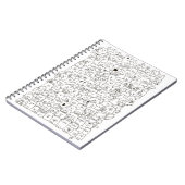 Carnet Griffonnage de "chats et de Co" (Côté gauche)