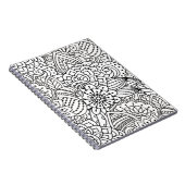 Carnet Griffonnage de conception de fleur (Côté Droit)