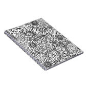 Carnet Griffonnage de fleur (Côté Droit)