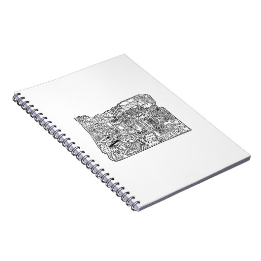 Carnet Griffonnage de l'Orégon (Côté Droit)