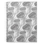 Carnet Griffonnage de méduses (Devant)