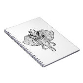 Carnet Griffonnage d'éléphant de cirque (Côté Droit)