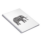 Carnet Griffonnage d'éléphant d'imaginaire (Côté Droit)