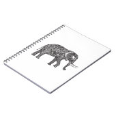 Carnet Griffonnage d'éléphant d'imaginaire (Côté gauche)
