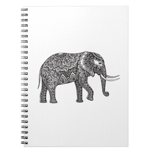 Carnet Griffonnage d'éléphant d'imaginaire (Devant)