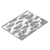 Carnet Griffonnage doux de plumes (Côté gauche)