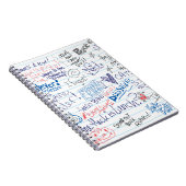 Carnet Griffonnages épiques d'école (Côté Droit)