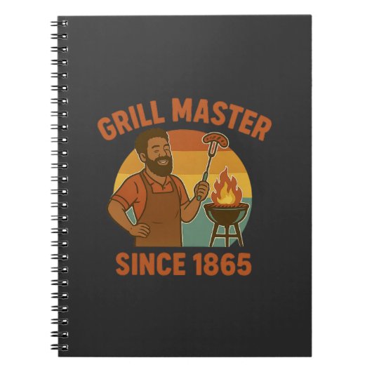 Carnet Grill Master depuis 1865 Junetten BBQ Heritage (Devant)