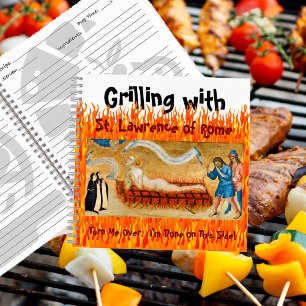 Carnet Grillades avec Saint-Laurent de Rome (M 022) Recet