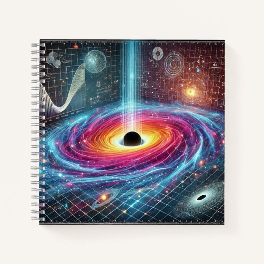 Carnet Grille de l'espace-temps et conception de la fusio (Devant)