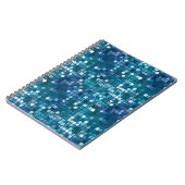 Carnet Grille de séquences de glam Texture Motif moderne (Côté gauche)