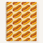 Carnet Grilled Hot Dog Pattern (Devant)