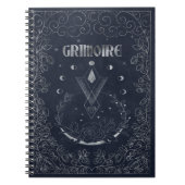 Carnet Grimoire des phases de la lune (Devant)
