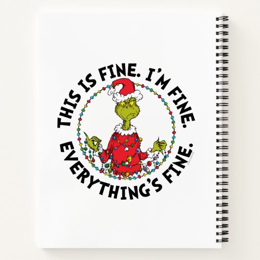 Carnet Grinch | Everything's Fine (Dos)