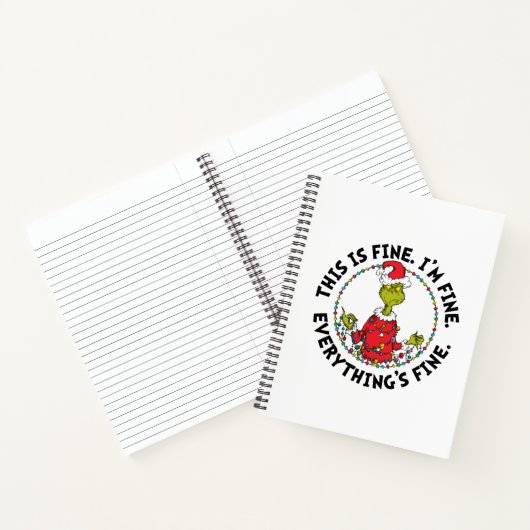 Carnet Grinch | Everything's Fine (Intérieur)