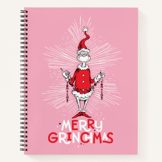 Carnet Grinch | Joyeux Grinchmas (Devant)
