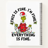 Carnet Grinch | Tout va bien (Dos)