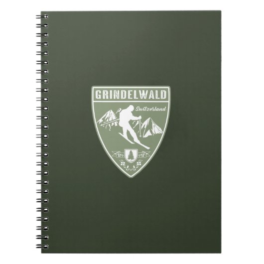 Carnet Grindelwald Suisse (Devant)