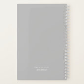 Carnet Gris Galerie moderne Dix photos pour bébé Collage (Verso)