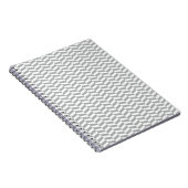 Carnet Gris Herringbone (Côté Droit)