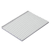 Carnet Gris Herringbone (Côté gauche)