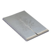 Carnet gris mou minimal de bouleau (Côté Droit)