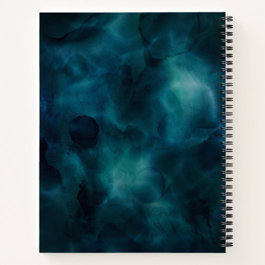 Carnet gris rouge chic abstrait (Dos)