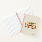 Carnet Groovy Human Resources Is My Vibe, HR (Intérieur)