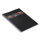 Carnet Groovy Rendre le monde plus accessible Rétro (Côté Droit)