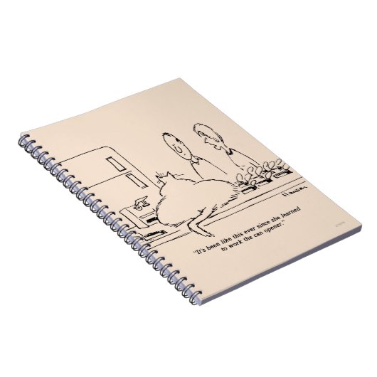 Carnet Gros chat (Côté Droit)