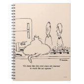 Carnet Gros chat (Devant)