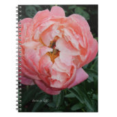 Carnet Gros Gras Pink Peony (Devant)