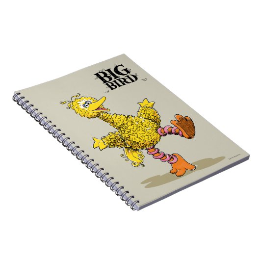 Carnet Gros oiseau d'art rétro (Côté Droit)