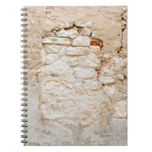 Carnet Gros plan de la texture de vieilles pierres wallab