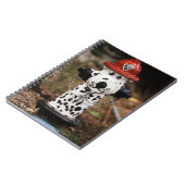Carnet Gros plan d'une borne d'incendie (Côté gauche)