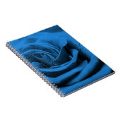 Carnet Gros plan rose bleue rouge, macro beauté. (Côté Droit)