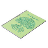 Carnet Gros rêve personnalisé (Côté gauche)