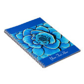 Carnet Grosse floraison de Camellia Bleue (Côté Droit)