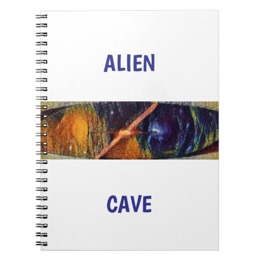 Carnet Grotte Alien (Devant)