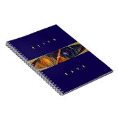 Carnet Grotte Alien - Violet  (Côté Droit)
