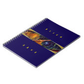 Carnet Grotte Alien - Violet  (Côté gauche)