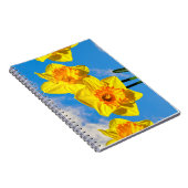 Carnet Groupe de Daffodils Médaille d'or Fleurs (Côté Droit)