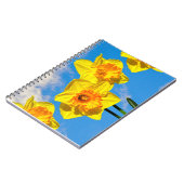 Carnet Groupe de Daffodils Médaille d'or Fleurs (Côté gauche)