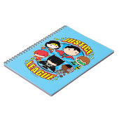 Carnet Groupe de la Ligue de la justice de Chibi (Côté gauche)