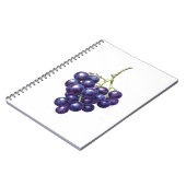 Carnet Groupe de raisins (Côté gauche)