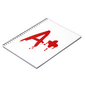 Carnet Groupe sanguin A+ Positif #Hôpital d'horreur (Côté gauche)